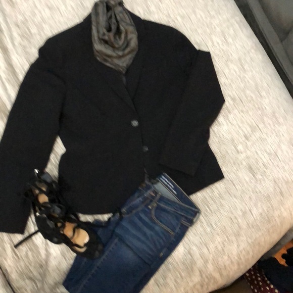 Classic Black blazer. Dress up or down. Worn 1X - Picture 1 of 3